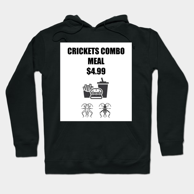 Crickets Combo Meal Hoodie by DMcK Designs